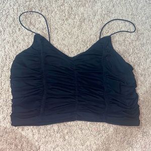 Ruched Mesh Cami